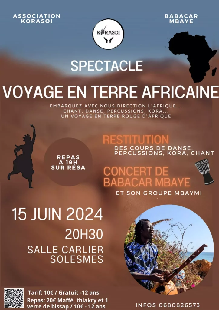 Voyage en Terre Africaine Affiche Officielle