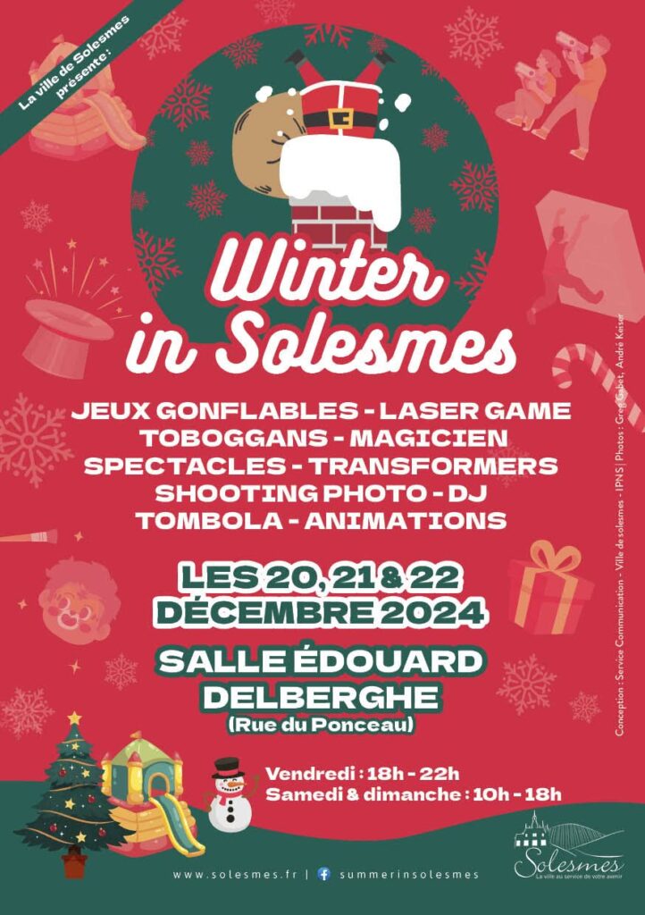 winter in solesmes